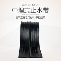 橡胶止水带中埋背贴钢边式止水带PVC塑料止水带_图片