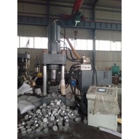 Y上海全自动铝屑压块机对原料的要求介绍